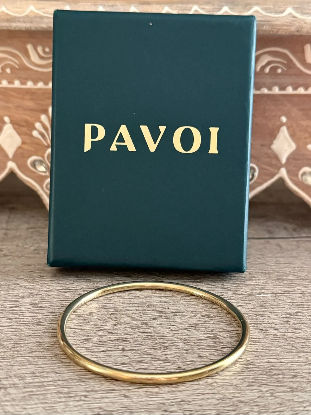Pavoi Malta Stacking Bangle Bracelet. Size Small-Medium. Brand New!